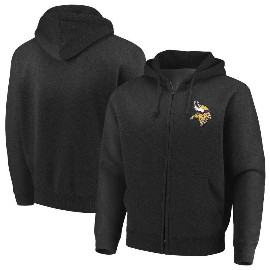 Men's Minnesota Vikings Majestic Cap Logo Full Zip Hoodie Black,We sell and wholesale Men's Minnesota Vikings Majestic Cap Logo Full Zip Hoodie Black on line form chian!